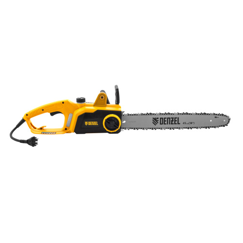 Пила цепная электрическая EDS-2200P, 2.2 кВт,поперечная, шина 45 см, шаг 3/8, паз 1.3 мм, 63 звена Denzel по ценам производителя в Уфе с доставкой по всей России