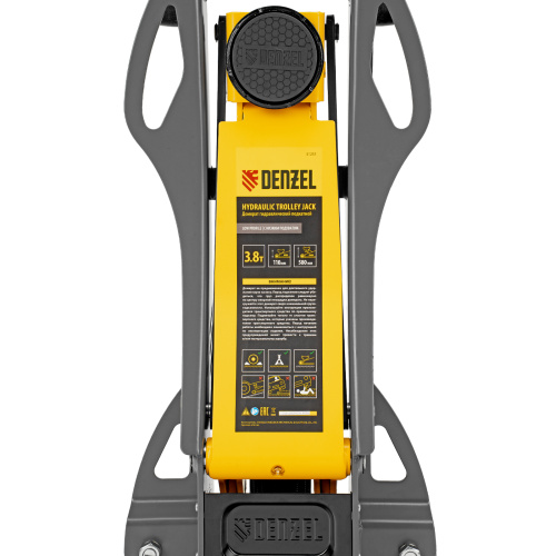 Домкрат гидравлический подкатной, 3,8 т, 110-580 мм, быстрый подъем, низкий подхват, проф. Denzel по ценам производителя в Уфе с доставкой по всей России