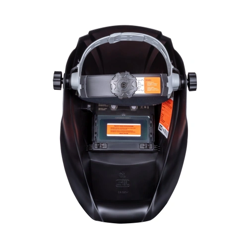 Маска сварщика АЛМАЗ черная (3700V) без коробки (пр-во FoxWeld/КНР) по ценам производителя в Уфе с доставкой по всей России