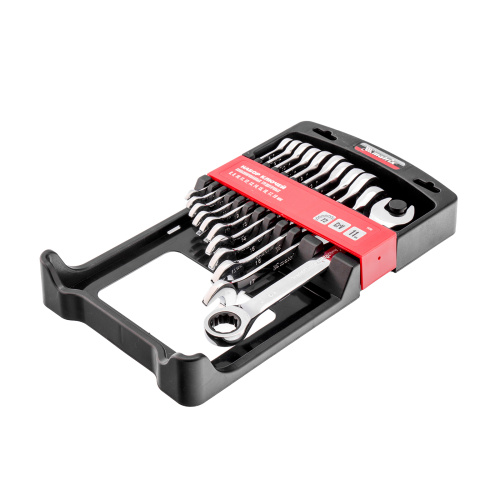 Набор ключей комбинированных, трещоточных 11 шт. Matrix по ценам производителя в Уфе с доставкой по всей России