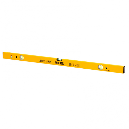 Уровень алюминиевый, 1000 мм, фрезерованный, 3 глазка Denzel по ценам производителя в Уфе с доставкой по всей России