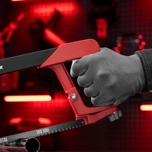 Ножовка по металлу, 300 мм, биметаллическое полотно, обрезиненная рукоятка Matrix по ценам производителя в Уфе с доставкой по всей России