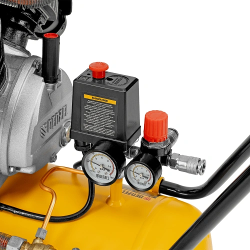 Компрессор воздушный DKV2200/50, Х-PRO 2.2 кВт, 400 л/мин, 50 л Denzel купить в Москве с доставкой по всей России | ProtosMarket.ru