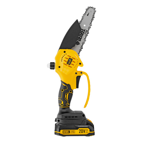 Цепная мини-пила аккумуляторная бесщет., CCS-150, шина 150 мм, Li-Ion, 20 В Denzel по ценам производителя в Уфе с доставкой по всей России