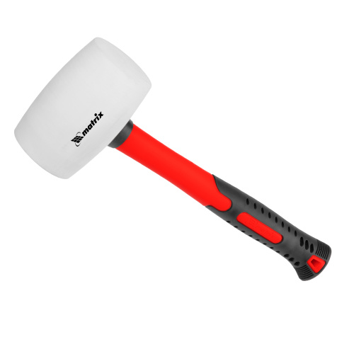 Киянка резиновая, 450 г, белая резина, фибергласовая рукоятка Matrix по ценам производителя в Уфе с доставкой по всей России