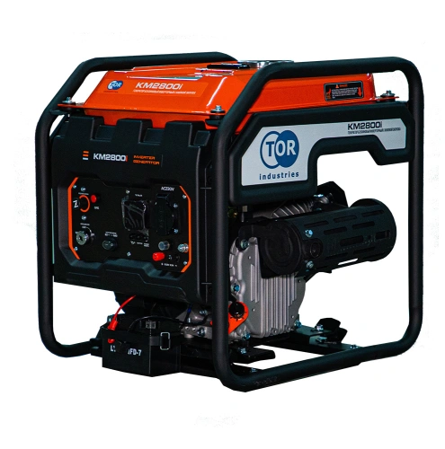 Генератор бензиновый инверторный 2,8 кВт 220В 12 л с электростартером TOR KM2800i по ценам производителя в Уфе с доставкой по всей России