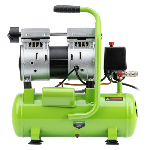 Компрессор безмаслянный малошумный МБ 750/10,750 Вт, 10 л, 150 л/мин Сибртех по ценам производителя в Уфе с доставкой по всей России