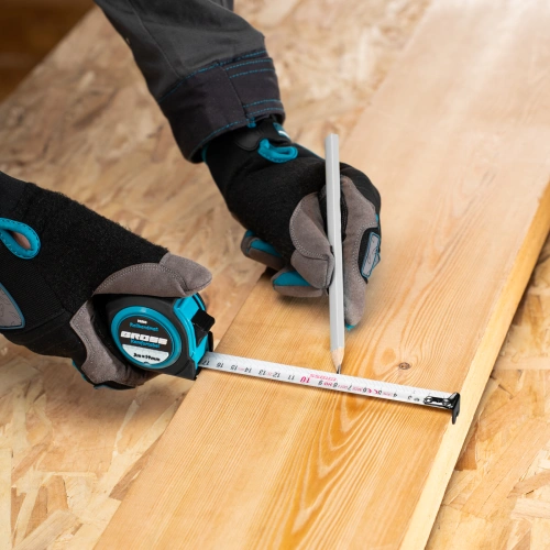 Рулетка Komfortabel 3 м х 19 мм,обрезиненный корпус Gross по ценам производителя в Уфе с доставкой по всей России