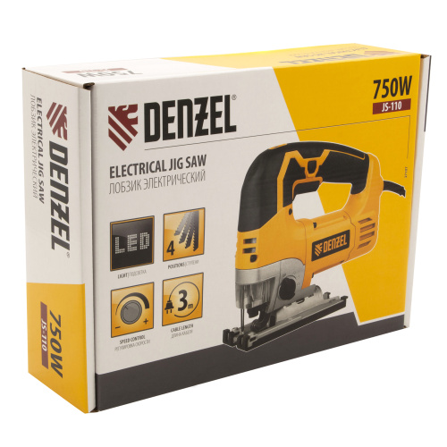 Лобзик электрический JS-110, 750 Вт, 110 мм Denzel по ценам производителя в Уфе с доставкой по всей России