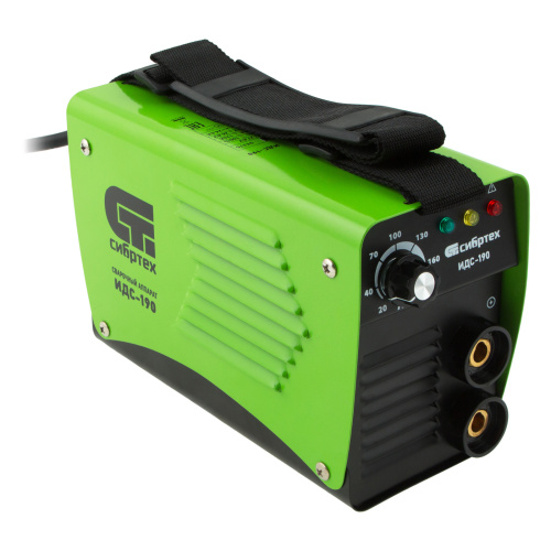 Аппарат инверторный дуговой сварки ИДС-190, 190 А, ПВ 80%, диаметр электрода 1.6-4 мм Сибртех по ценам производителя в Уфе с доставкой по всей России