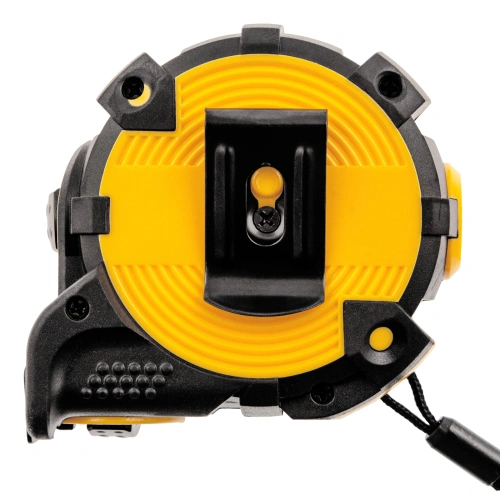 Рулетка 5м х 25мм, автоматич. фиксац., нейлон. покрытие, магнит. зацеп, двухстор. разметка Denzel по ценам производителя в Уфе с доставкой по всей России