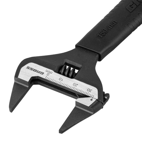 Ключ разводной, 150 мм, CrV, ультратонкие губки Gross по ценам производителя в Уфе с доставкой по всей России