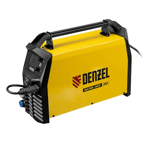 Аппарат инвертор. полуавтомат. сварки MultiMIG-200DP Synergy Double Pulse, 200 А, ПВ 80% Denzel по ценам производителя в Уфе с доставкой по всей России