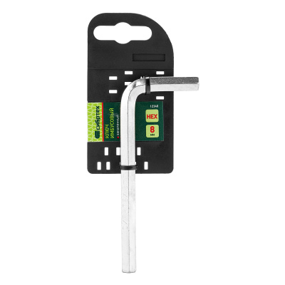 Ключ имбусовый HEX, 8 мм, 45x, закаленный, никель Сибртех по ценам производителя в Уфе с доставкой по всей России