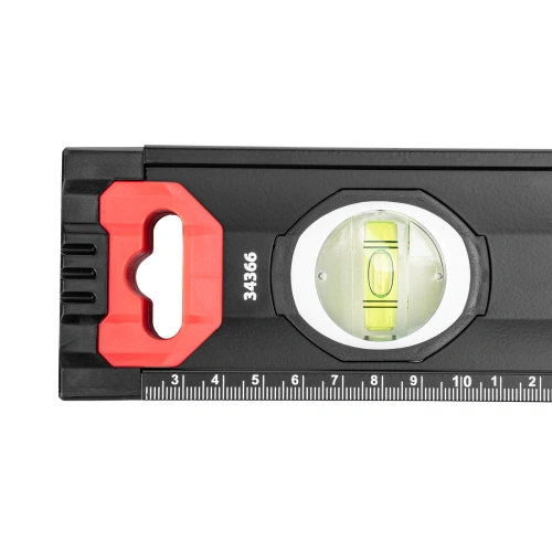 Уровень алюминиевый, усиленный, фрезерованный, 3 глазка, двухкомпонентные рукоятки, 2000 мм Matrix по ценам производителя в Уфе с доставкой по всей России