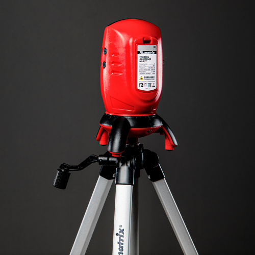 Лазерный уровень ML01T, дальность 10 м, точность ± 0,5 мм, / 1 м, длина волны 650 нм, проекция 1 вертикальная 1 горизонтальная плоскость, резьба под штатив 5/8", штатив в комплекте Matrix по ценам производителя в Уфе с доставкой по всей России