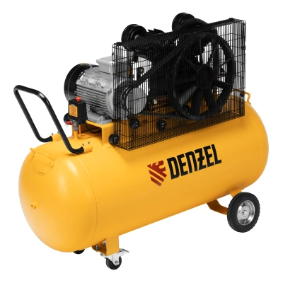 Компрессор воздушный рем. привод BCV 5500-T/270, 5,5 кВт, 270 литров, 850 л/мин Denzel по ценам производителя в Уфе с доставкой по всей России