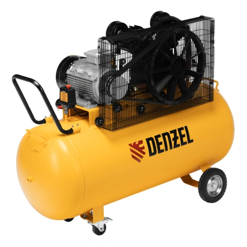 Компрессор воздушный рем. привод BCV 5500-T/270, 5,5 кВт, 270 литров, 850 л/мин Denzel по ценам производителя в Уфе с доставкой по всей России