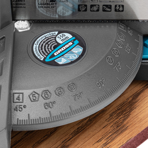 Стусло прецизионное, пила 550 мм, две прижимные струбцины Gross по ценам производителя в Уфе с доставкой по всей России