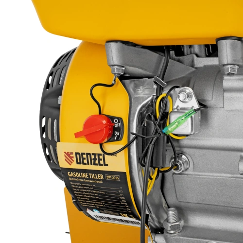 Мотоблок DPT-270S, 7 л.с., ремен.сцеп, фрез 3х4, ШОМ, передачи 2В/1Н Denzel по ценам производителя в Уфе с доставкой по всей России