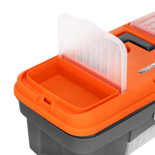 Ящик для инструмента с мет. замками 16", 410х210x175 мм Stels по ценам производителя в Уфе с доставкой по всей России