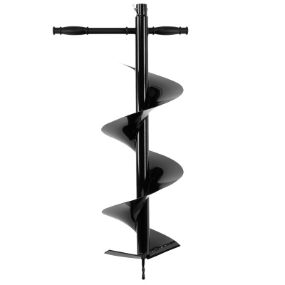 Шнек для грунта E-250, диаметр 250 мм, длина 800 мм,соединение 20 мм, несъемный нож Denzel по ценам производителя в Уфе с доставкой по всей России