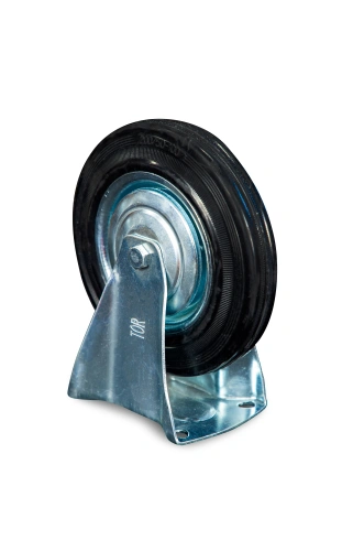 Колесо неповоротное резина FC 80 200 мм (N) по ценам производителя в Уфе с доставкой по всей России