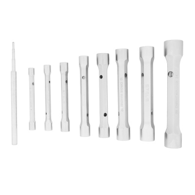 Набор ключей трубчатых торцевых усиленных 9 шт, CrV Stels по ценам производителя в Уфе с доставкой по всей России