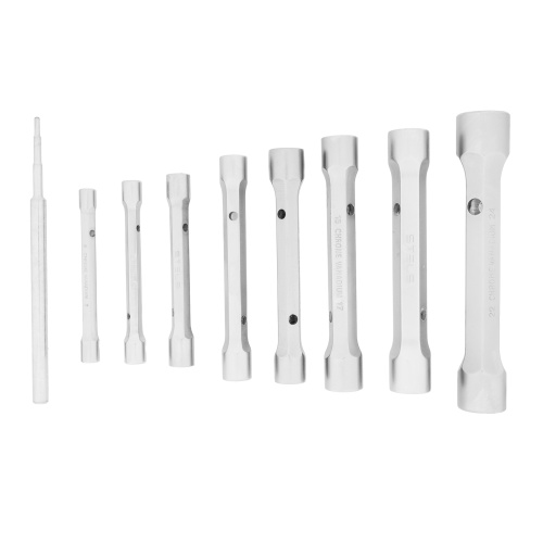 Набор ключей трубчатых торцевых усиленных 9 шт, CrV Stels по ценам производителя в Уфе с доставкой по всей России