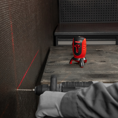 Лазерный уровень ML01T, дальность 10 м, точность ± 0,5 мм, / 1 м, длина волны 650 нм, проекция 1 вертикальная 1 горизонтальная плоскость, резьба под штатив 5/8" Matrix по ценам производителя в Уфе с доставкой по всей России