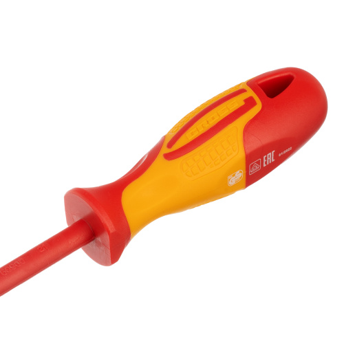 Отвертка диэлектрическая SL5.5 х 125 мм, CrMo, до 1000 В, двухкомпонентная рукоятка Gross по ценам производителя в Уфе с доставкой по всей России