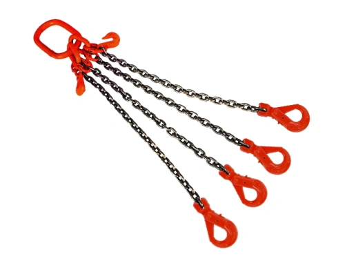 Строп цепной TOR 4СЦ г/п 6,7 т 9,0 м с укорачивающими и самозакрывающимися крюками по ценам производителя в Уфе с доставкой по всей России