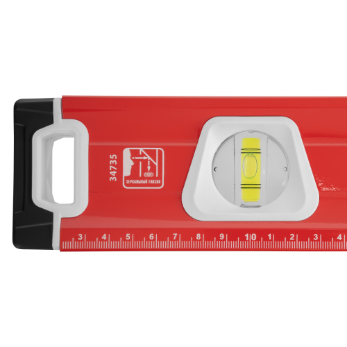 Уровень алюминиевый, магнит, фрезерованный, 3 глазка (1 зеркальный) двухкомпонентные рукоятки, 1500 мм Matrix по ценам производителя в Уфе с доставкой по всей России