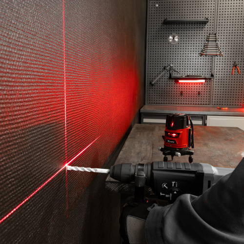 Лазерный уровень CRL-30R, 30 м, красный луч, батарейки, резьба 5/8" MTX по ценам производителя в Уфе с доставкой по всей России