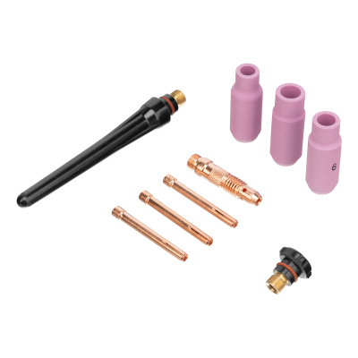 Горелка сварочная TIG WP17V, прямое подключение к баллону, 4 метра Denzel по ценам производителя в Уфе с доставкой по всей России