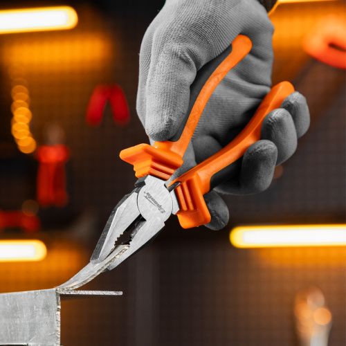 Плоскогубцы комбинированные Comfort, 180 мм, шлифованные, двухкомпонентные рукоятки Sparta по ценам производителя в Уфе с доставкой по всей России