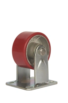 Колесо большегрузное неповоротное FCp 46 100 мм полиуретановое (F) по ценам производителя в Уфе с доставкой по всей России