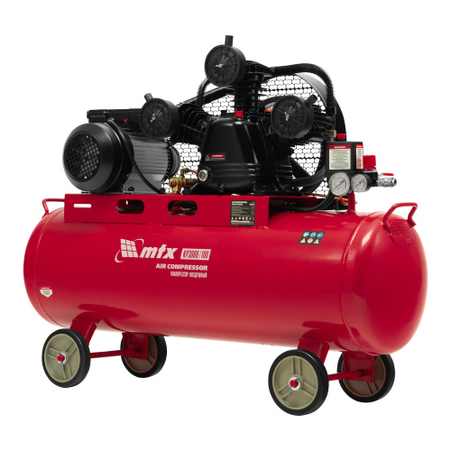 Компрессор воздушный ременный привод КР3000/100  3,0 кВт, 100 литров, 510 л/мин МТХ по ценам производителя в Уфе с доставкой по всей России