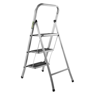 Стремянка 3 ступени, с полимерными ковриками, Сибртех по ценам производителя в Уфе с доставкой по всей России