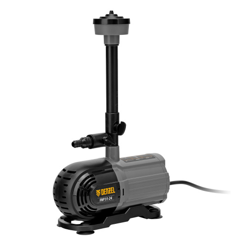 Насос фонтанный FNP31-24, 31 Вт, подъем 2,4 м, 1500 л/ч, колокольчик/2 каскада/гейзер Denzel по ценам производителя в Уфе с доставкой по всей России