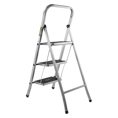 Стремянка 3 ступени, с полимерными ковриками, Сибртех по ценам производителя в Уфе с доставкой по всей России