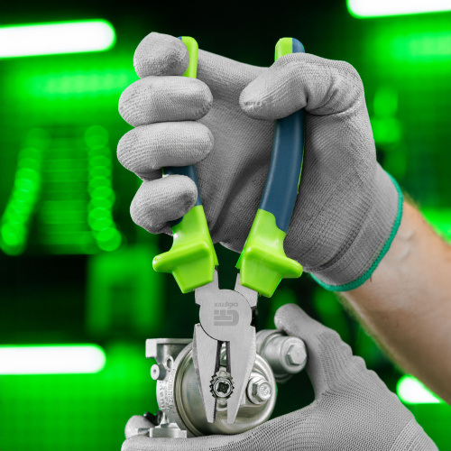 Плоскогубцы комбинированные, 200 мм, двухкомпонентные рукоятки Сибртех по ценам производителя в Уфе с доставкой по всей России