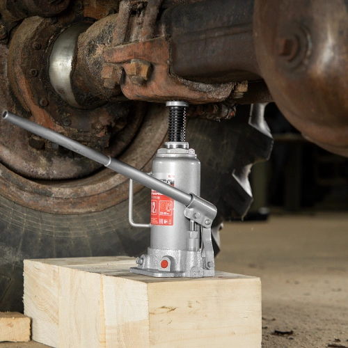 Домкрат гидравлический бутылочный, 12 т, высота подъема 230-465 мм Matrix по ценам производителя в Уфе с доставкой по всей России