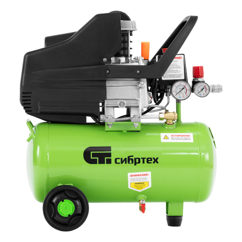 Компрессор воздушный КК-1100/22, 1, 1 кВт, 135 л/мин, 22 л, прямой привод, масляный Сибртех по ценам производителя в Уфе с доставкой по всей России