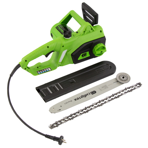 Пила цепная электрическая ПЦЭ-1800П с поперечным двигателем, 1.8 кВт, 14'' (35 см) Сибртех по ценам производителя в Уфе с доставкой по всей России