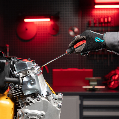 Набор профессиональных отверток Fusion, CrV, трехкомпонентная рукоятка antislip, 6 шт Matrix по ценам производителя в Уфе с доставкой по всей России