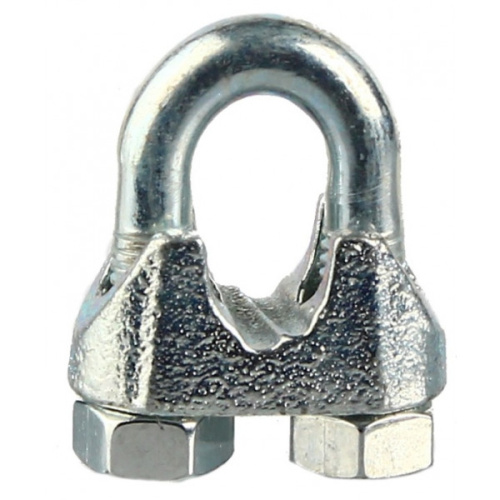 Зажим для троса DIN 741, D = 8 мм по ценам производителя в Уфе с доставкой по всей России