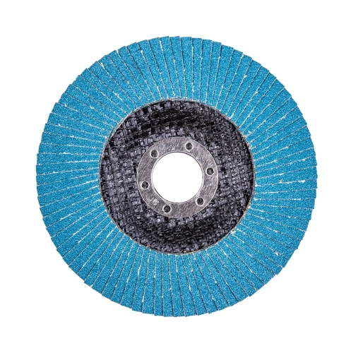 Круг лепестковый для шлифования по нержавеющей стали FTL Ergo 27 цирконий 125 х 22,2 мм P120 купить в Москве с доставкой по всей России | ProtosMarket.ru