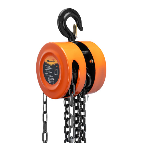 Таль цепная, 1 т, H подъема 2.5 м, расстояние между крюками 300 мм Sparta по ценам производителя в Уфе с доставкой по всей России