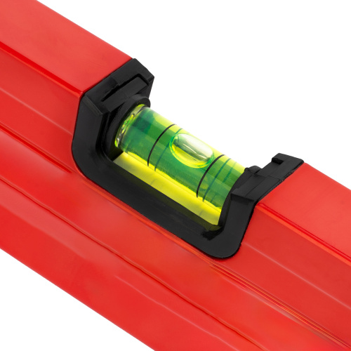 Уровень алюминиевый, 1000 мм, фрезерованный, 3 глазка, две эргономичные ручки Matrix по ценам производителя в Уфе с доставкой по всей России